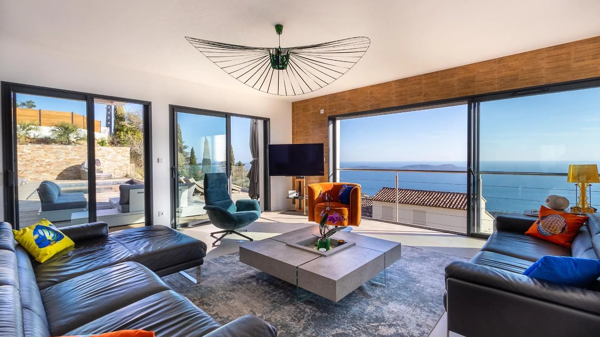 Villa 5 Etoiles Vue Sur Les Iles D'Or Carqueiranne Sea And Mountain Pleasure Villa Vue Mer La Californie